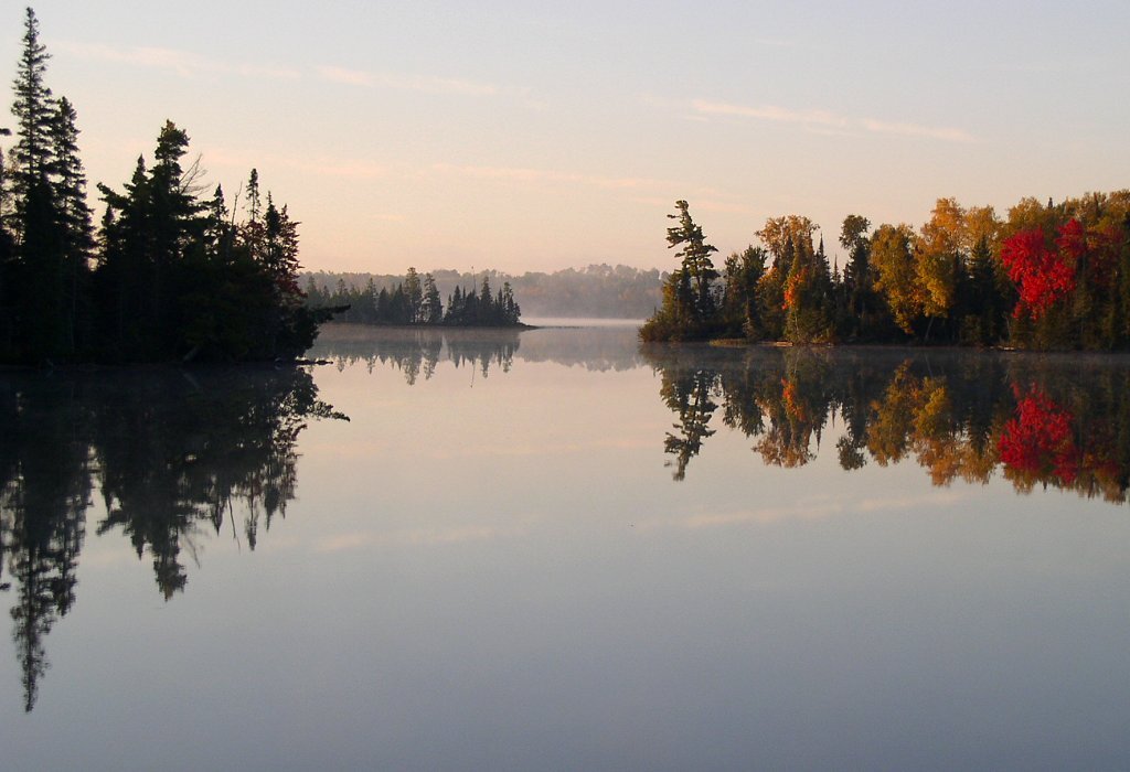 Bear Head Lake State Park forest and lakes view