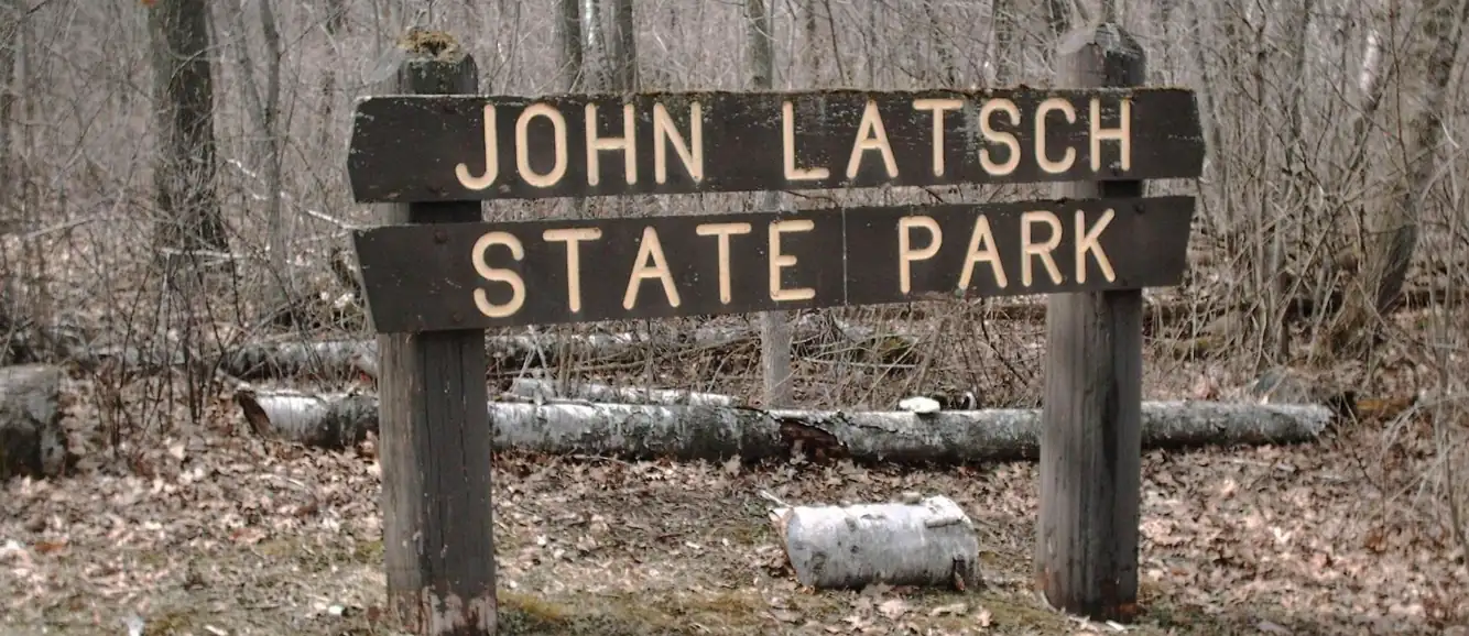 View from Mount Charity overlooking the Mississippi River at John A. Latsch State Park
