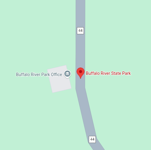 Trailhead map preview for Buffalo River State Park
