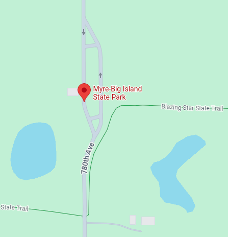 Trailhead map preview for Big Island Loop