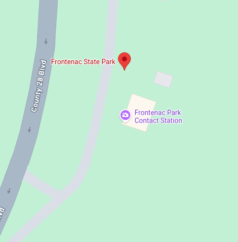 Trailhead map preview for Bluff Top Trail